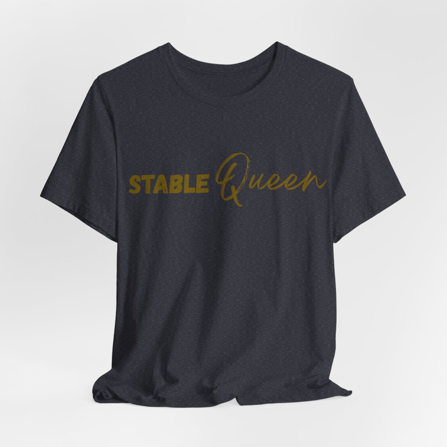 Stable Queen T-Shirt - Trend Statement Shirt für Pferdemädchen I Reitsport Lifestyle Couture Cavalli