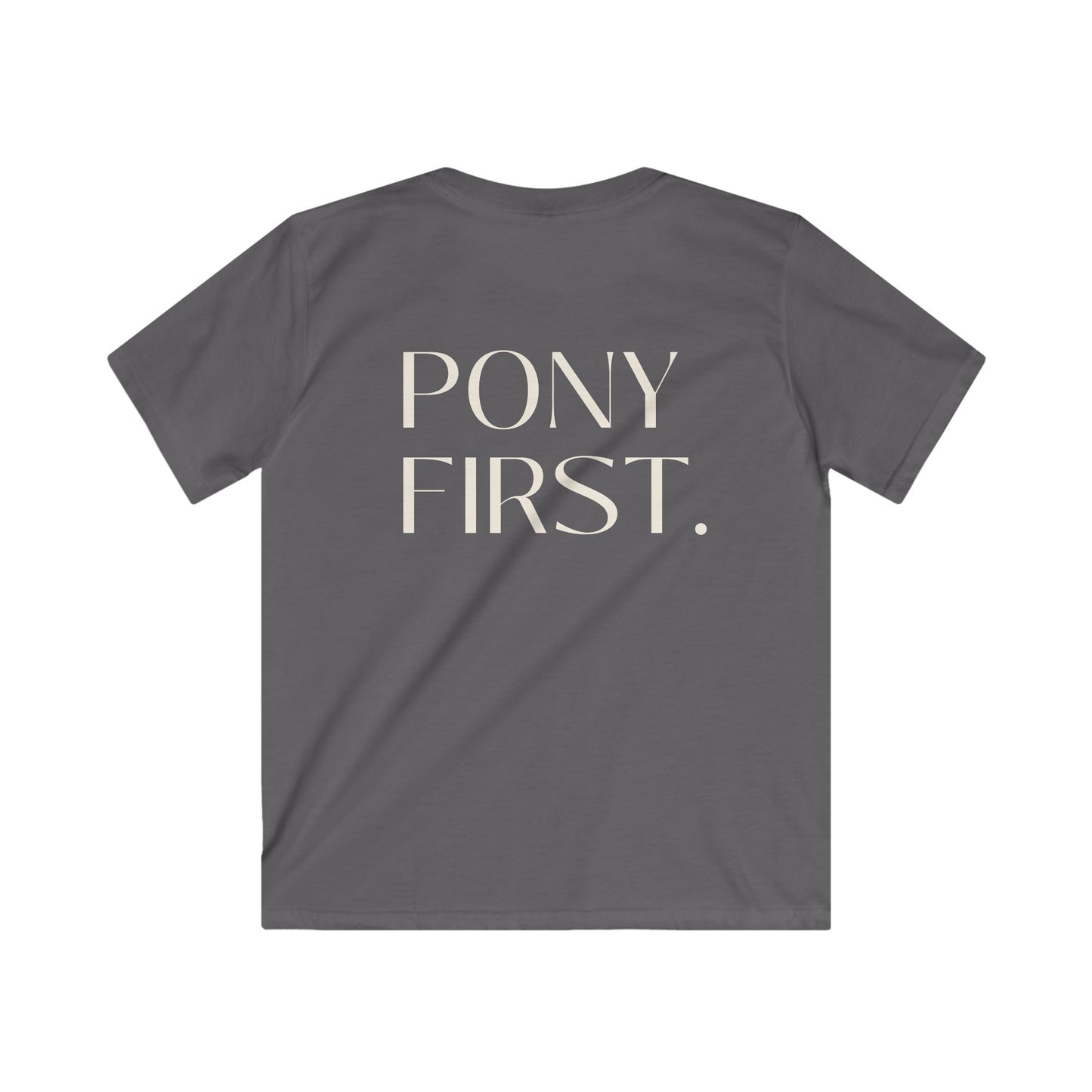 Pony first T-Shirt I Personalisierung möglich I Pony Girl Outfit