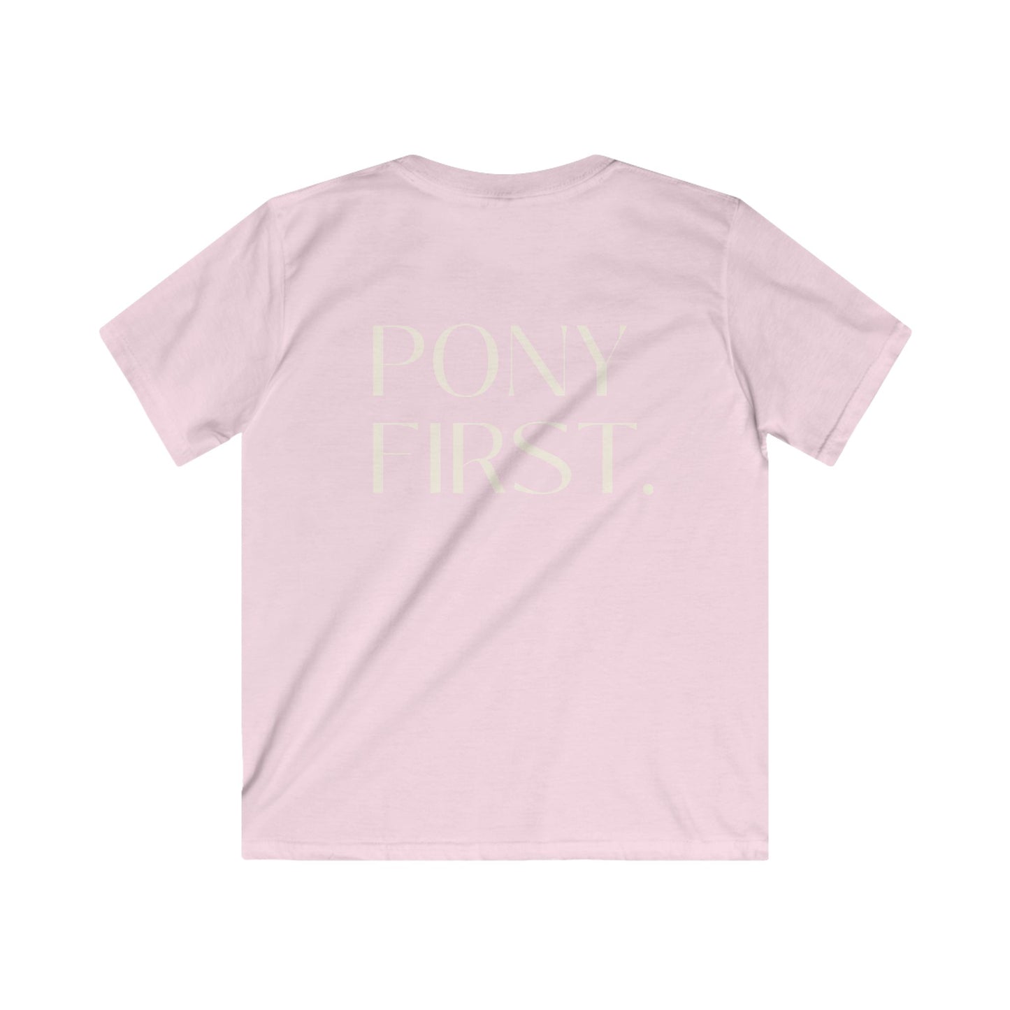 Pony first T-Shirt I Personalisierung möglich I Pony Girl Outfit