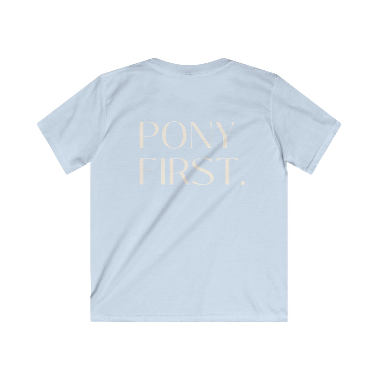 Pony first T-Shirt I Personalisierung möglich I Pony Girl Outfit