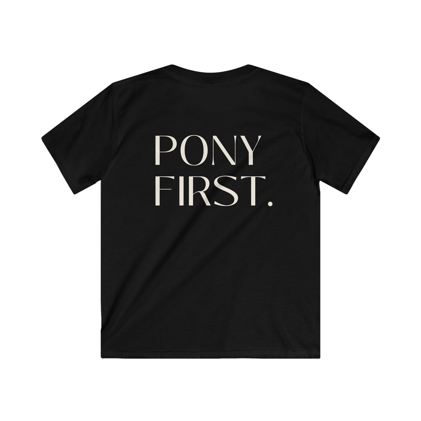 Pony first T-Shirt I Personalisierung möglich I Pony Girl Outfit