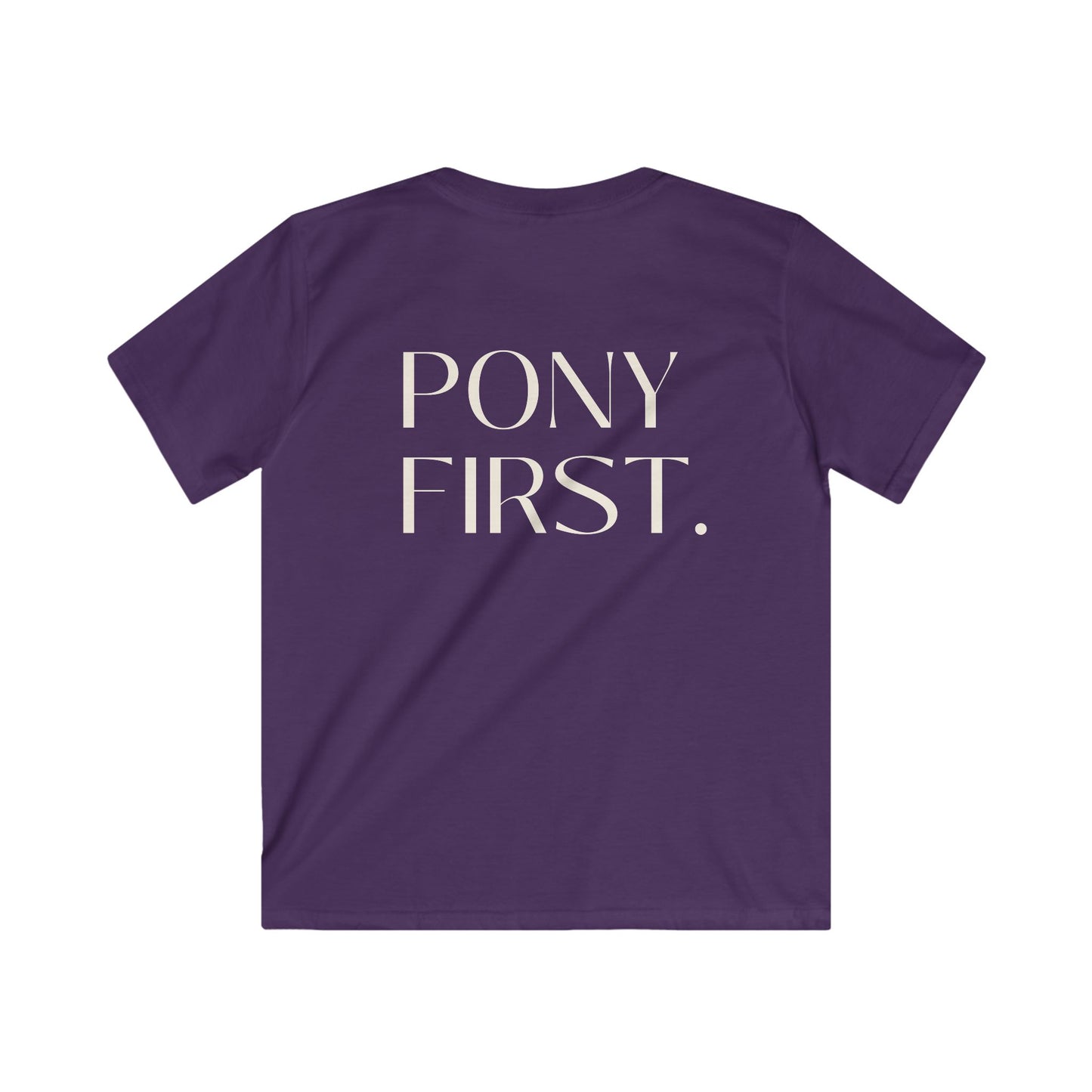 Pony first T-Shirt I Personalisierung möglich I Pony Girl Outfit