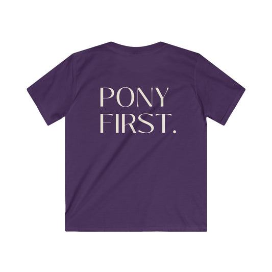 Pony first T-Shirt I Personalisierung möglich I Pony Girl Outfit