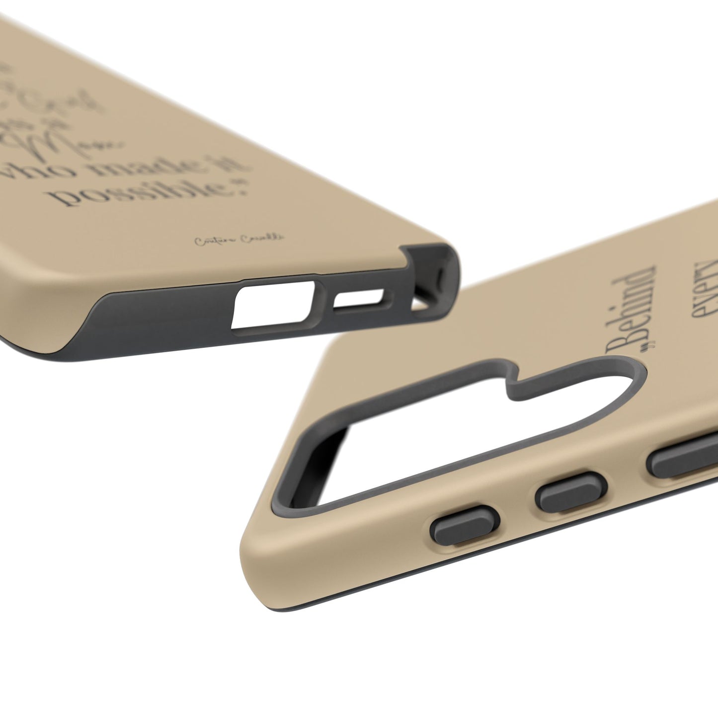 Phone Case — "Behind Every Horse Girl Is a Mom Who Made It Possible" (Equestrian Mom Gift)