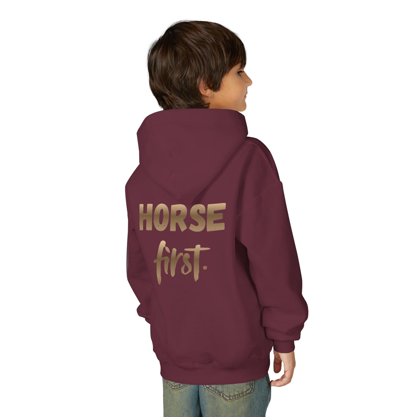 Horse First Kinder-Hoodie – Für kleine Pferdefans