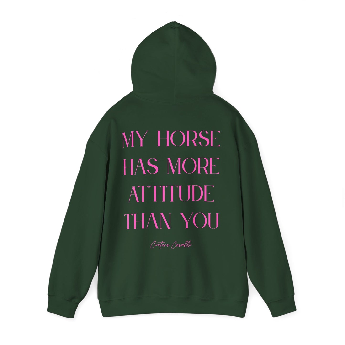 Horse Attitude Hoodie — My Horse Has More Attitude Than You
