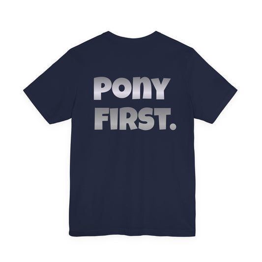 Pony First T-Shirt I Auf Wunsch mit Ponynamen personalisiert