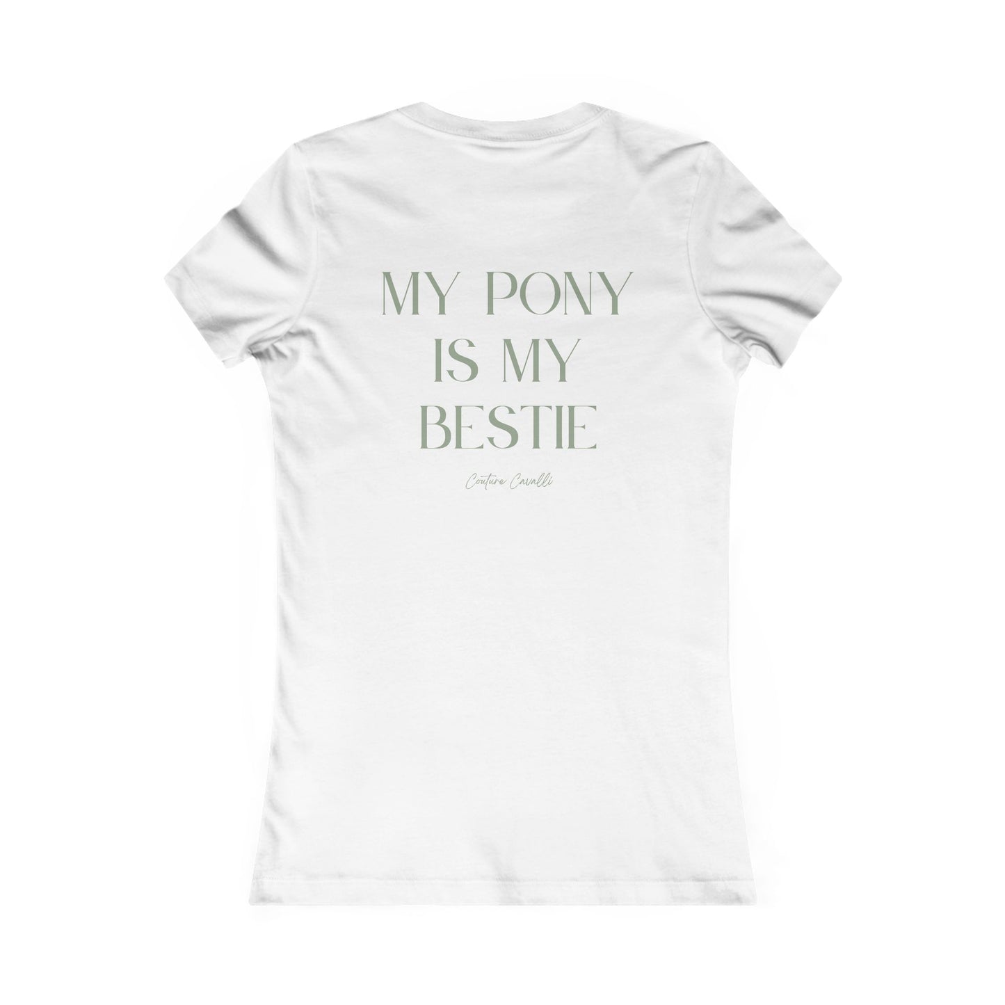 My Pony Is My Bestie Women's Tee