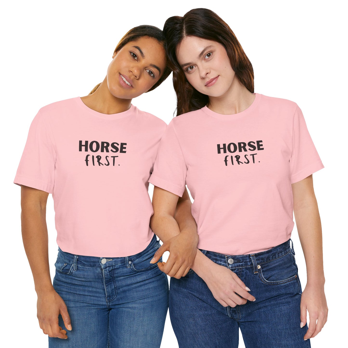 Horse First T-Shirt für Damen – Dein Herz schlägt für dein Pferd