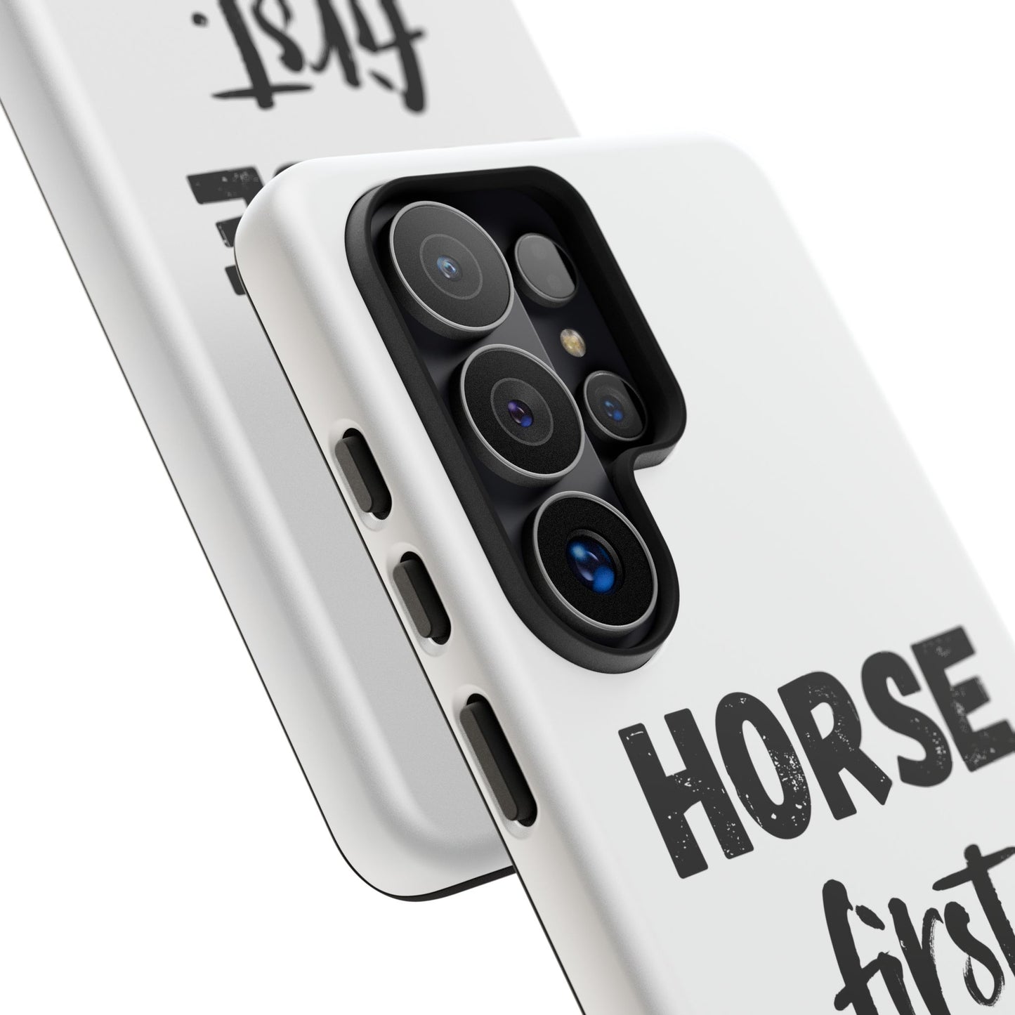 Horse First Phone Case - Equestrian iPhone Protective Cover