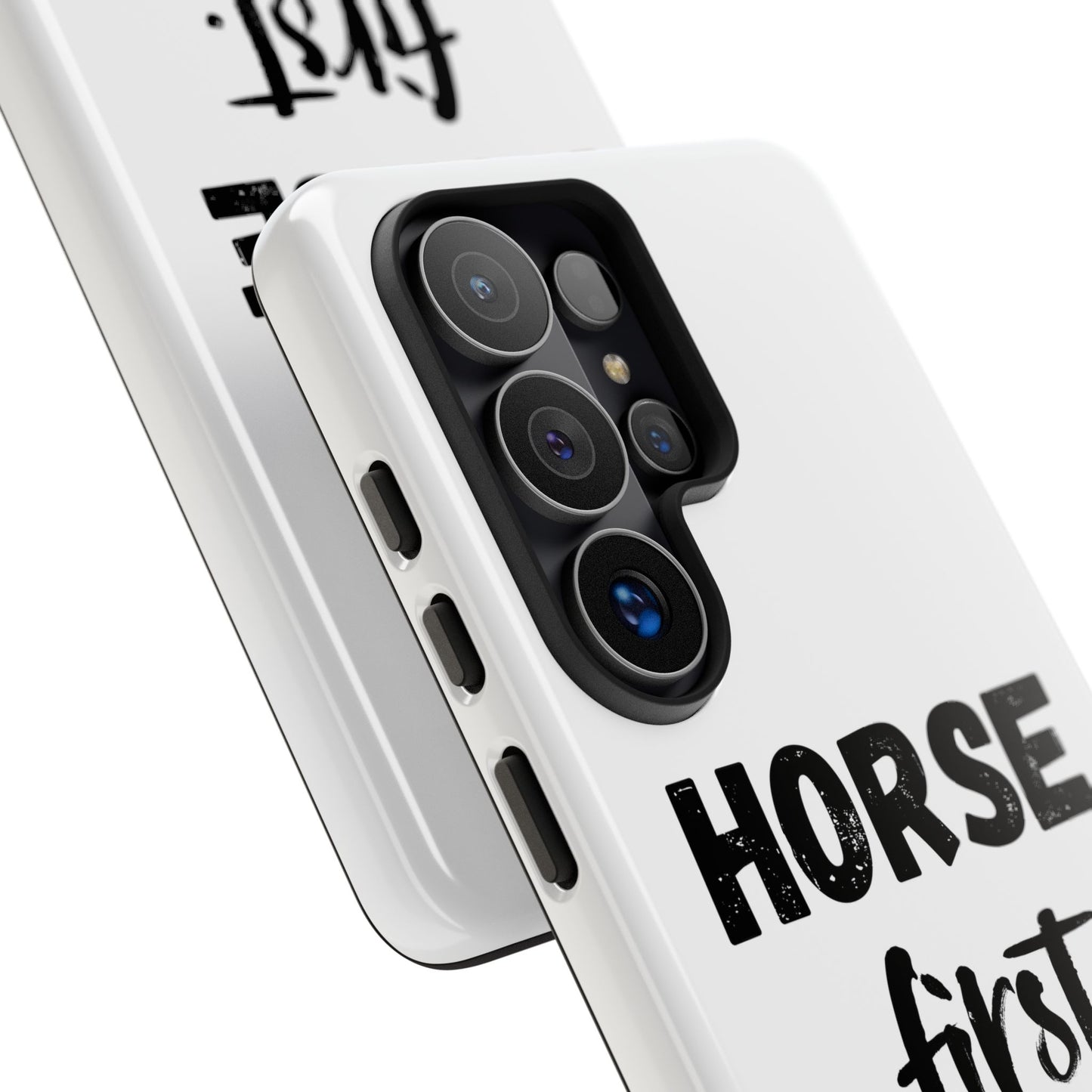 Horse First Phone Case - Equestrian iPhone Protective Cover