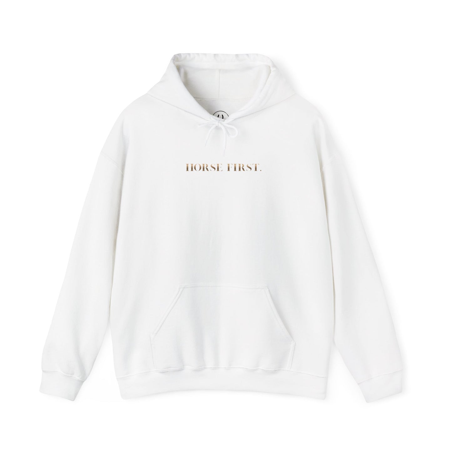 Hoodie — 'Horse First' Minimalist Equestrian Pullover