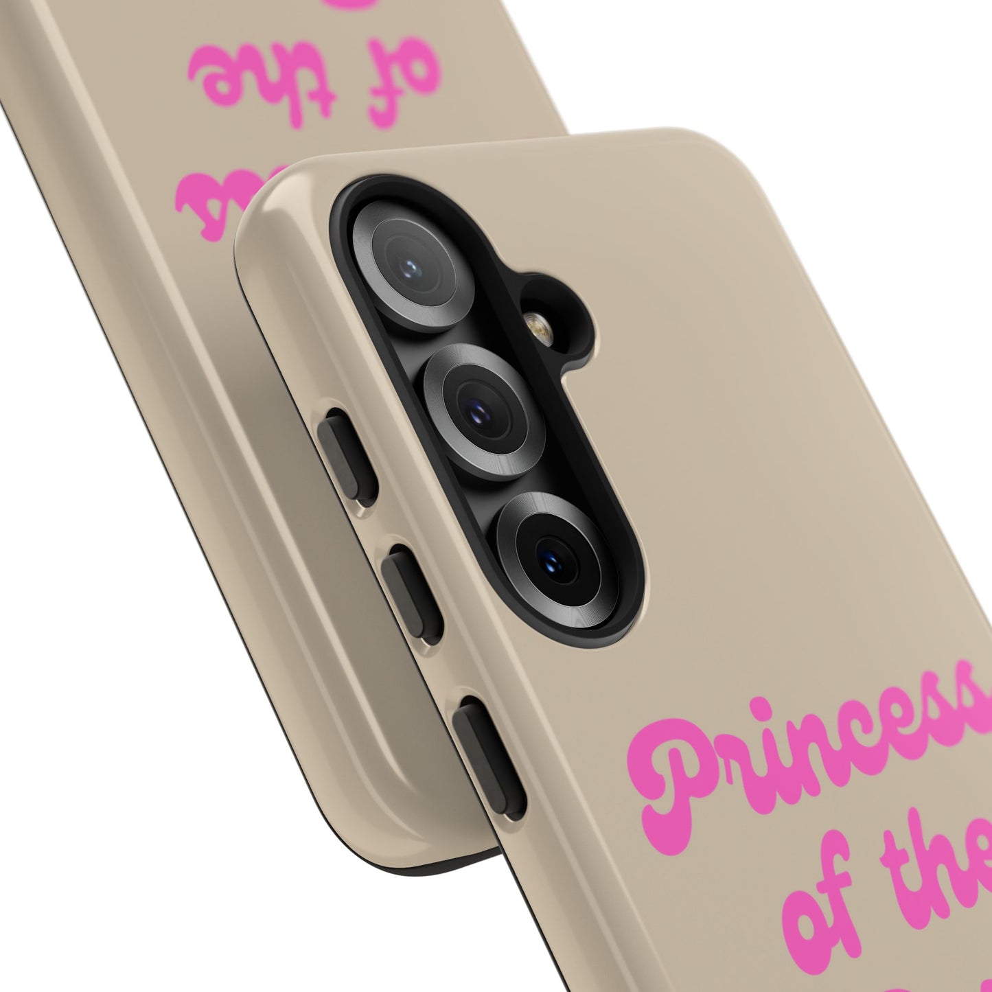 Phone Case — "Princess of the Barn" Pink Script Protective Tough Case