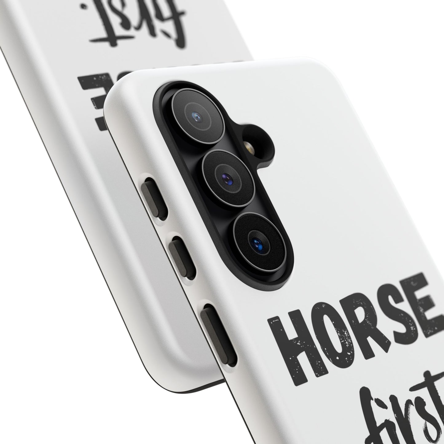 Horse First Phone Case - Equestrian iPhone Protective Cover