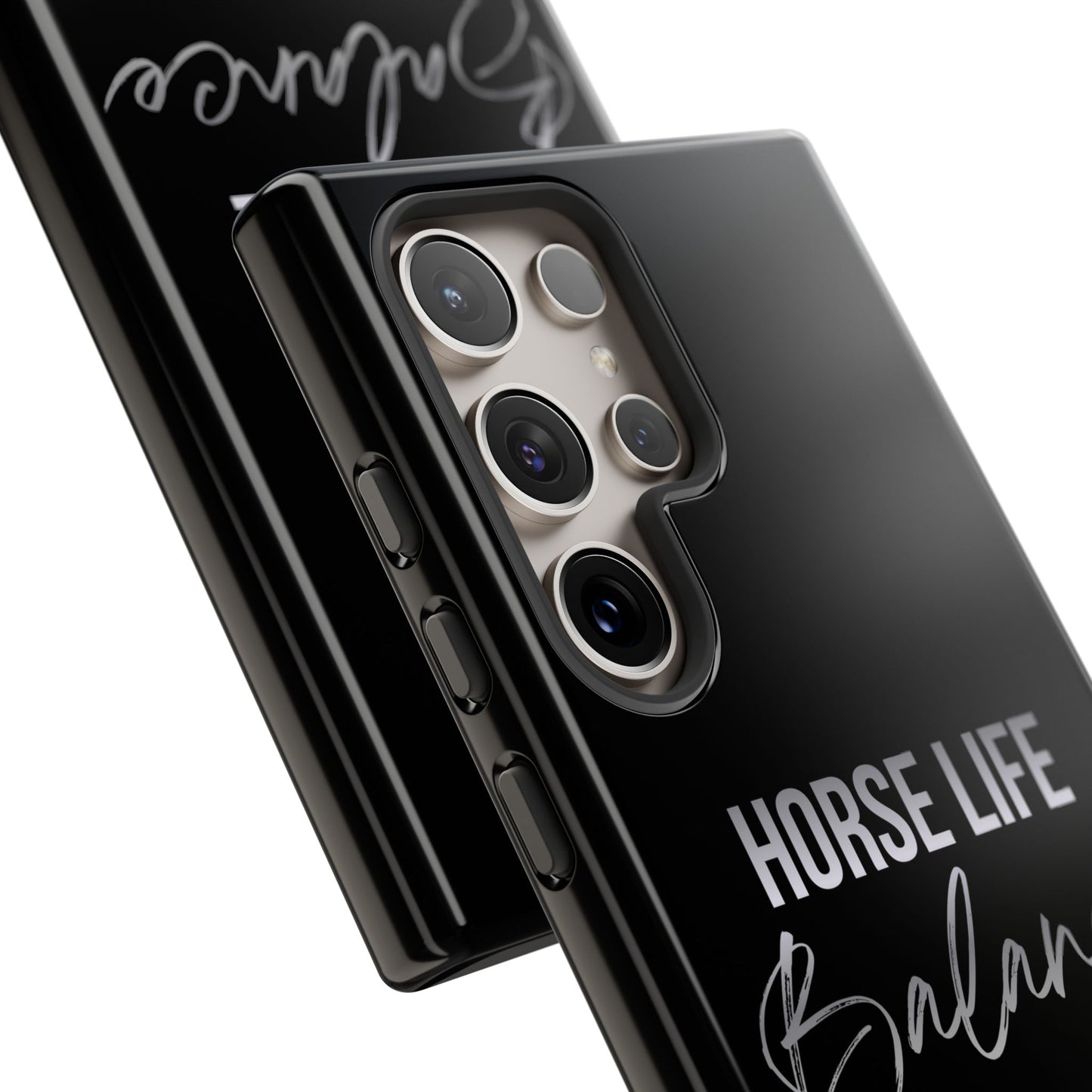 Phone Case — "Horse Life Balance" Tough Protective Case