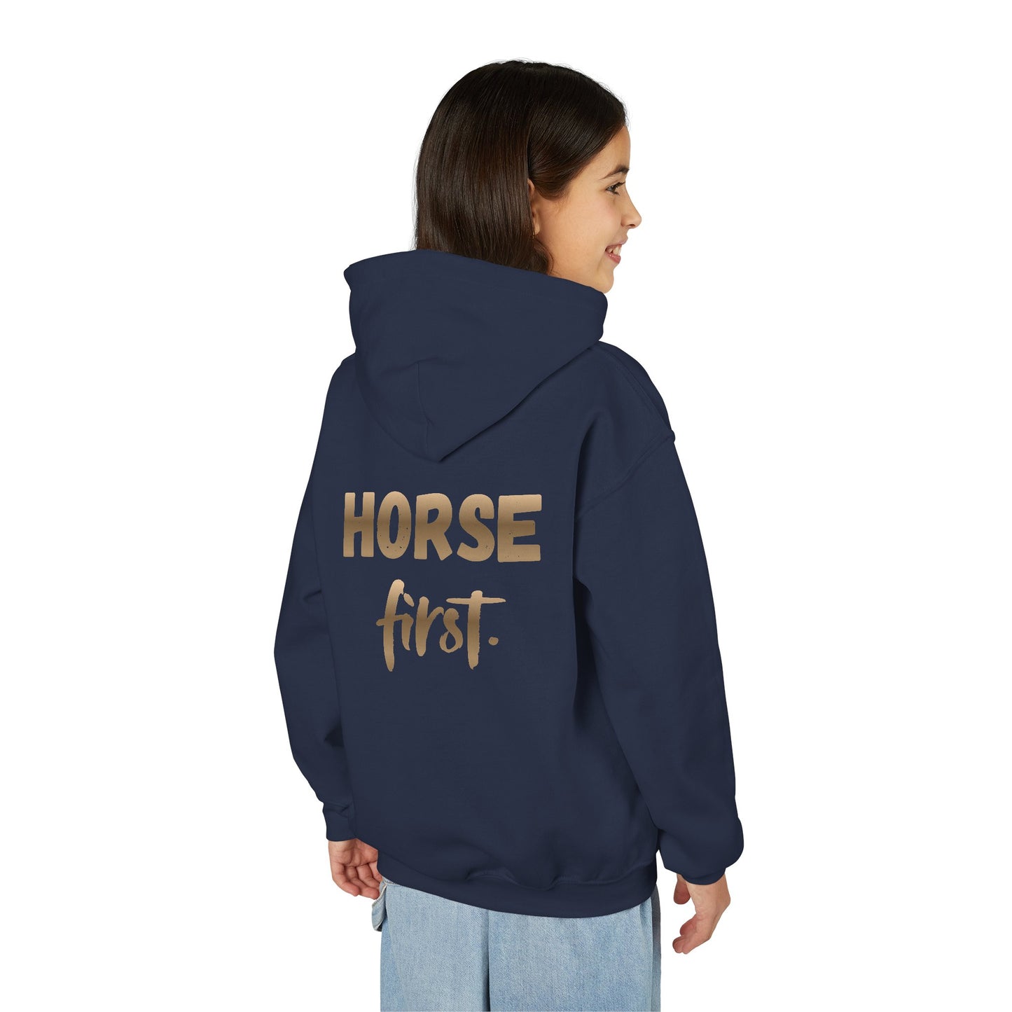 Horse First Kinder-Hoodie – Für kleine Pferdefans