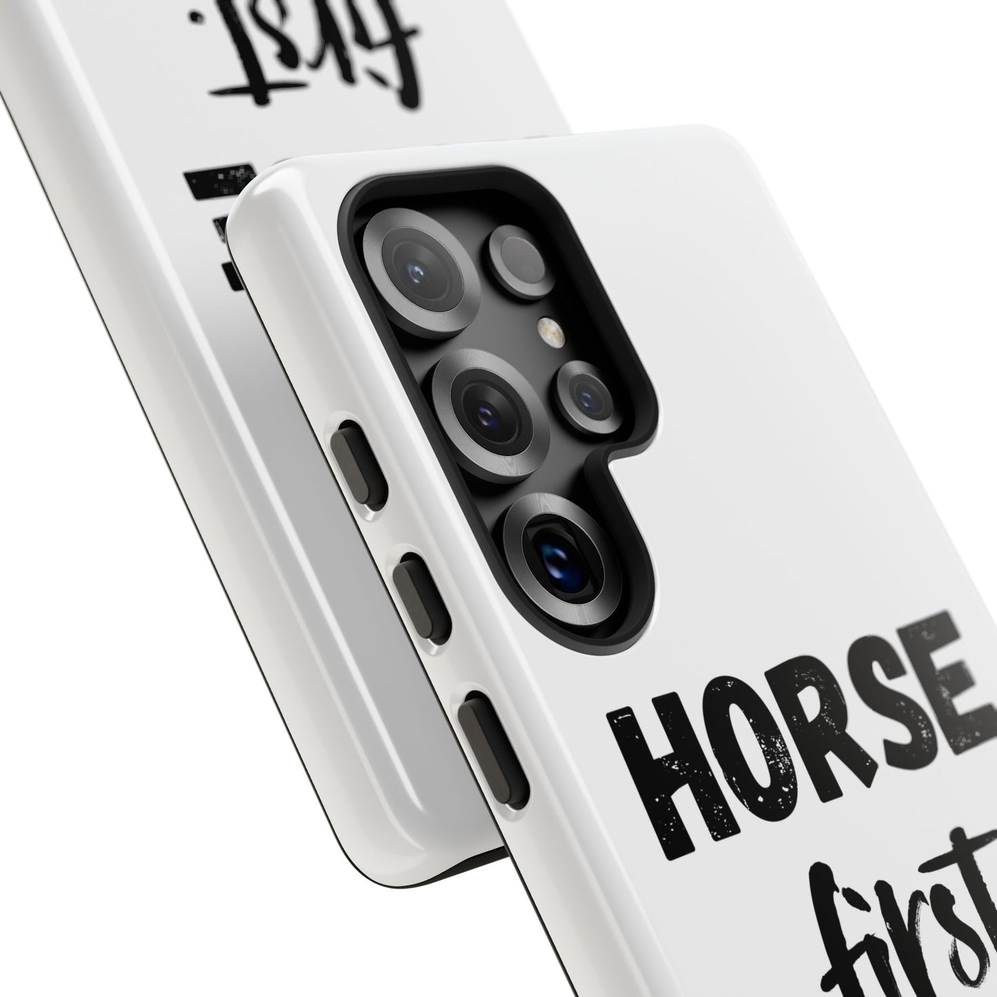 Horse First Phone Case - Equestrian iPhone Protective Cover