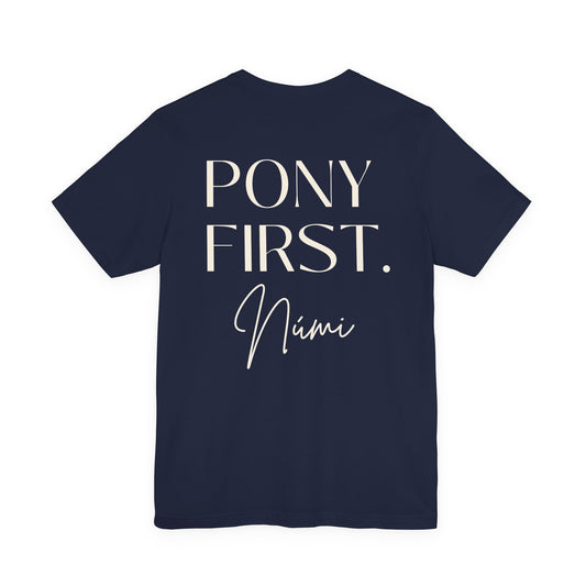 Pony First T-Shirt I Pferdemädchen I Horse Lover Girl I Statement 2026
