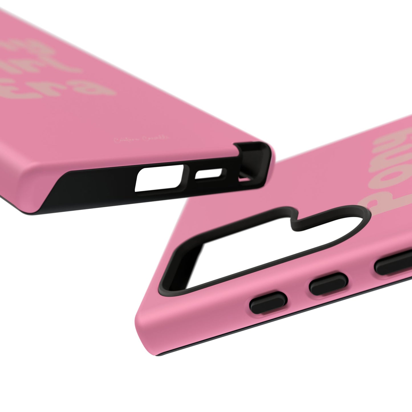 Pony Girl Era Phone Case — Pink Retro Text Protective Tough Case