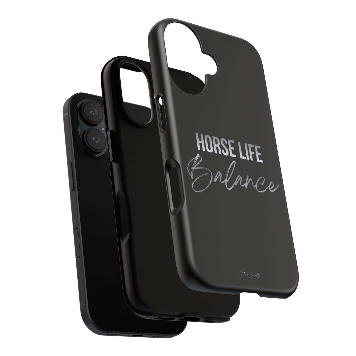 Phone Case — "Horse Life Balance" Tough Protective Case