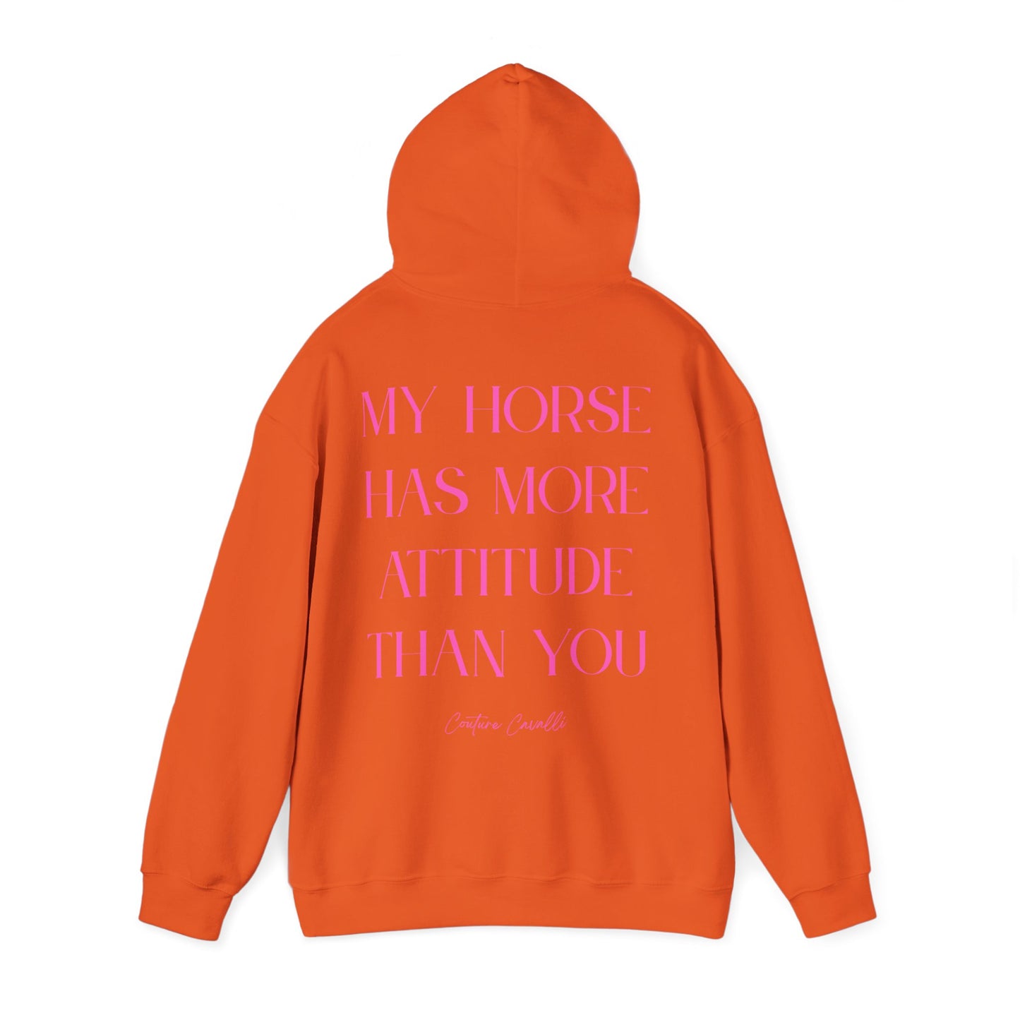 Horse Attitude Hoodie — My Horse Has More Attitude Than You