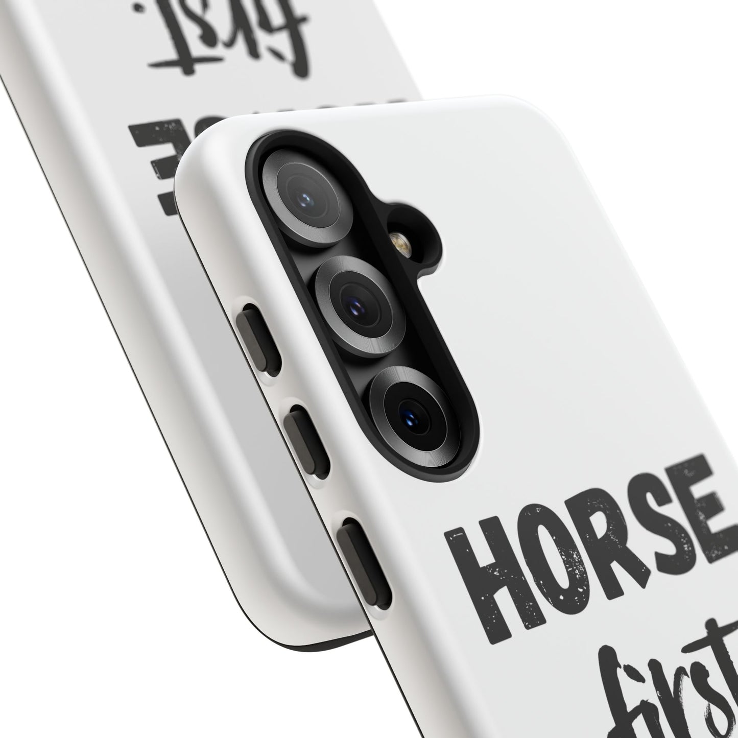 Horse First Phone Case - Equestrian iPhone Protective Cover