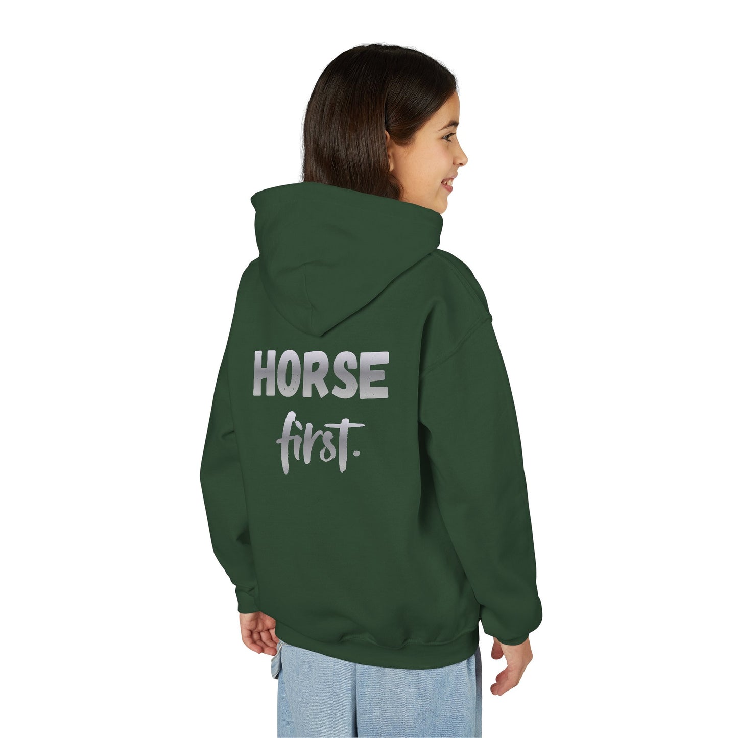 Horse First Kinder-Hoodie – Für kleine Pferdefans