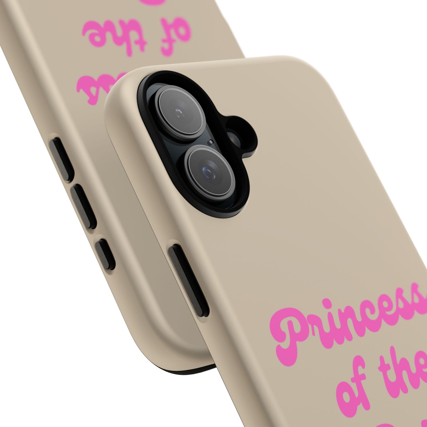 Phone Case — "Princess of the Barn" Pink Script Protective Tough Case