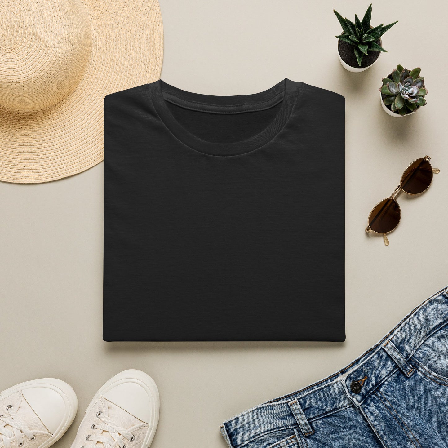 Classic White T-Shirt — Minimal Everyday Crew Neck