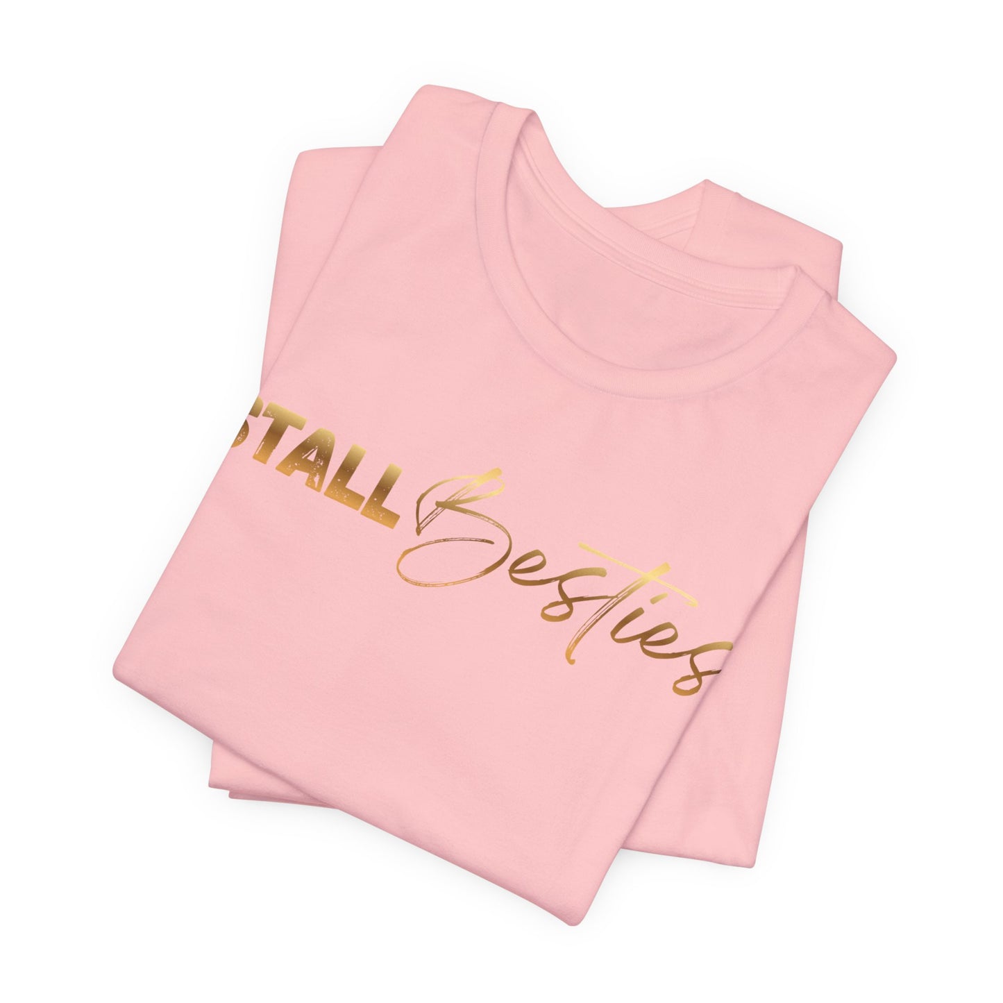 Stall Besties Shirt Damen – Reiter Freundin Outfit | Pony Liebe Statement | Pferdemädchen Mode 2026