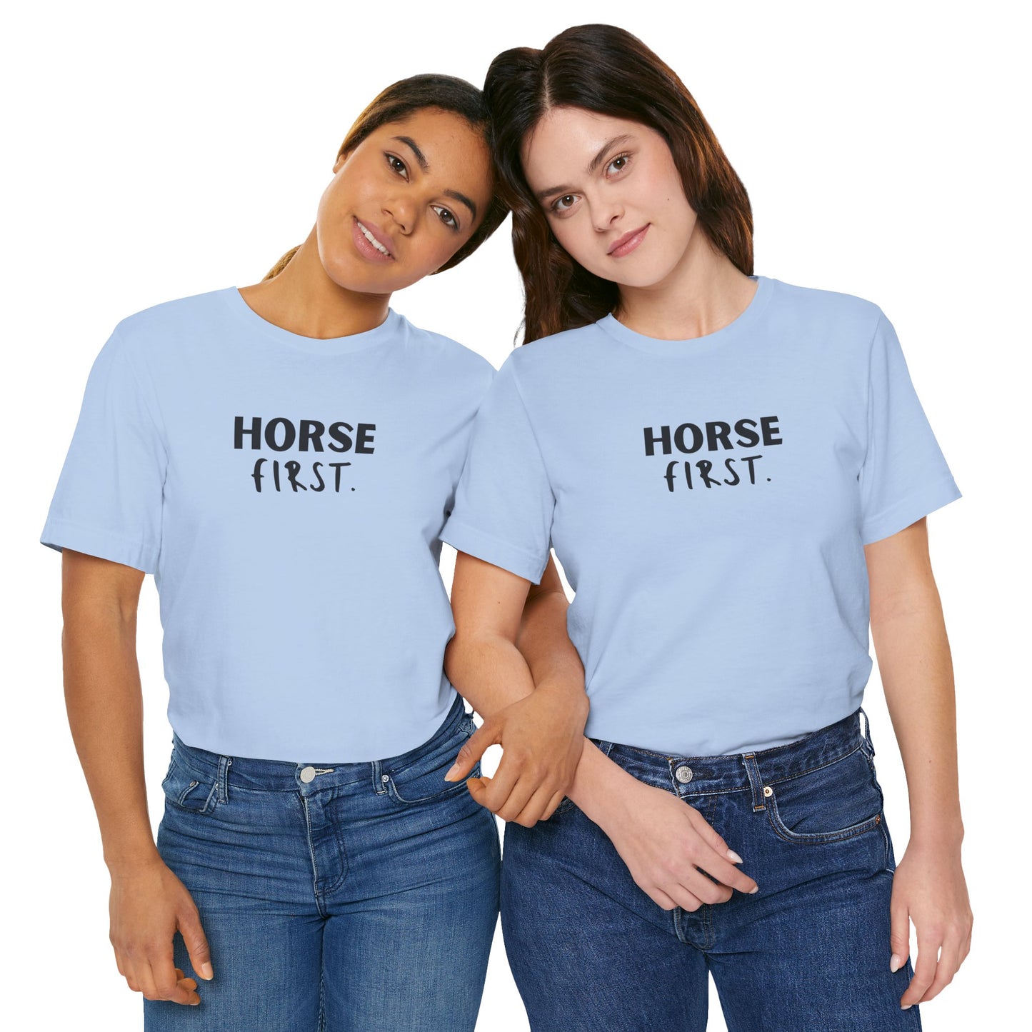 Horse First T-Shirt für Damen – Dein Herz schlägt für dein Pferd