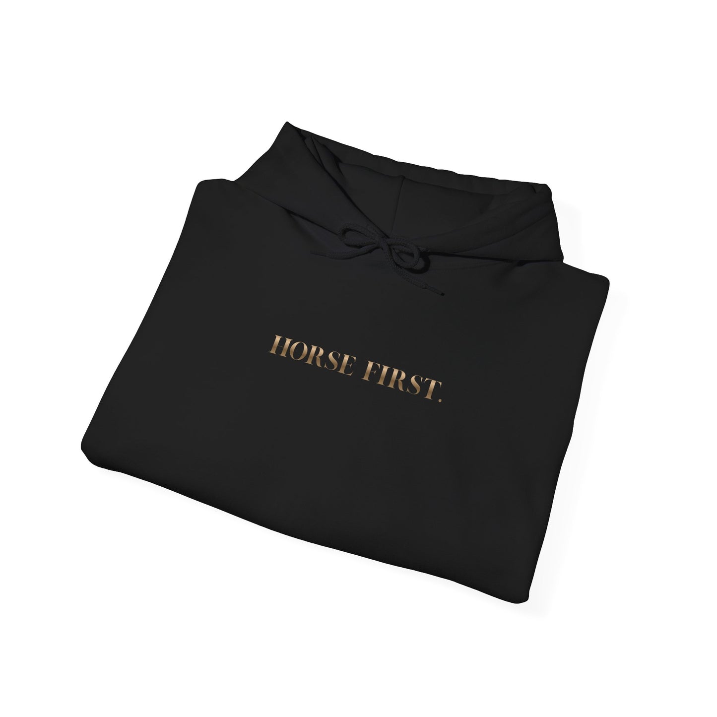 Hoodie — 'Horse First' Minimalist Equestrian Pullover