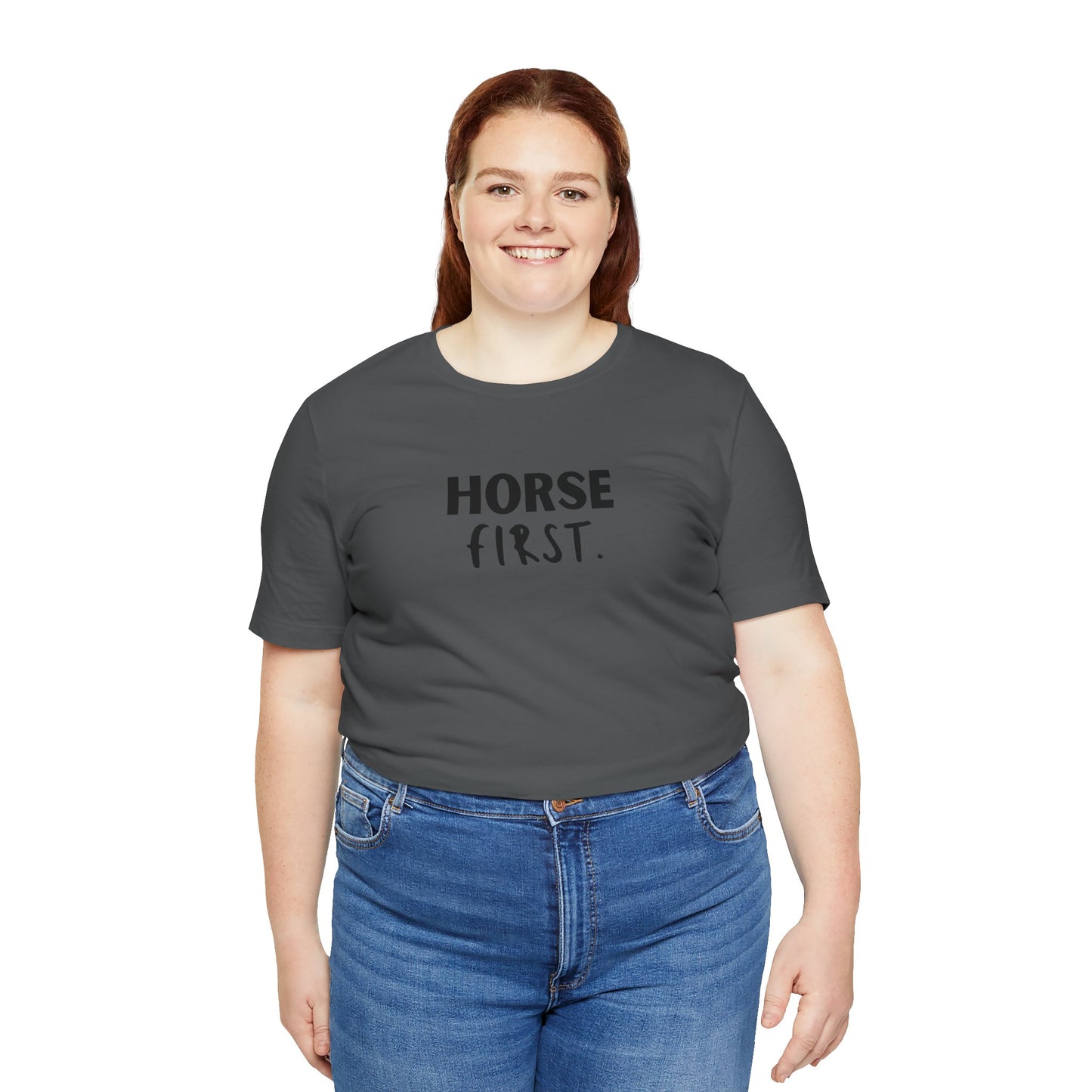 Horse First T-Shirt für Damen – Dein Herz schlägt für dein Pferd