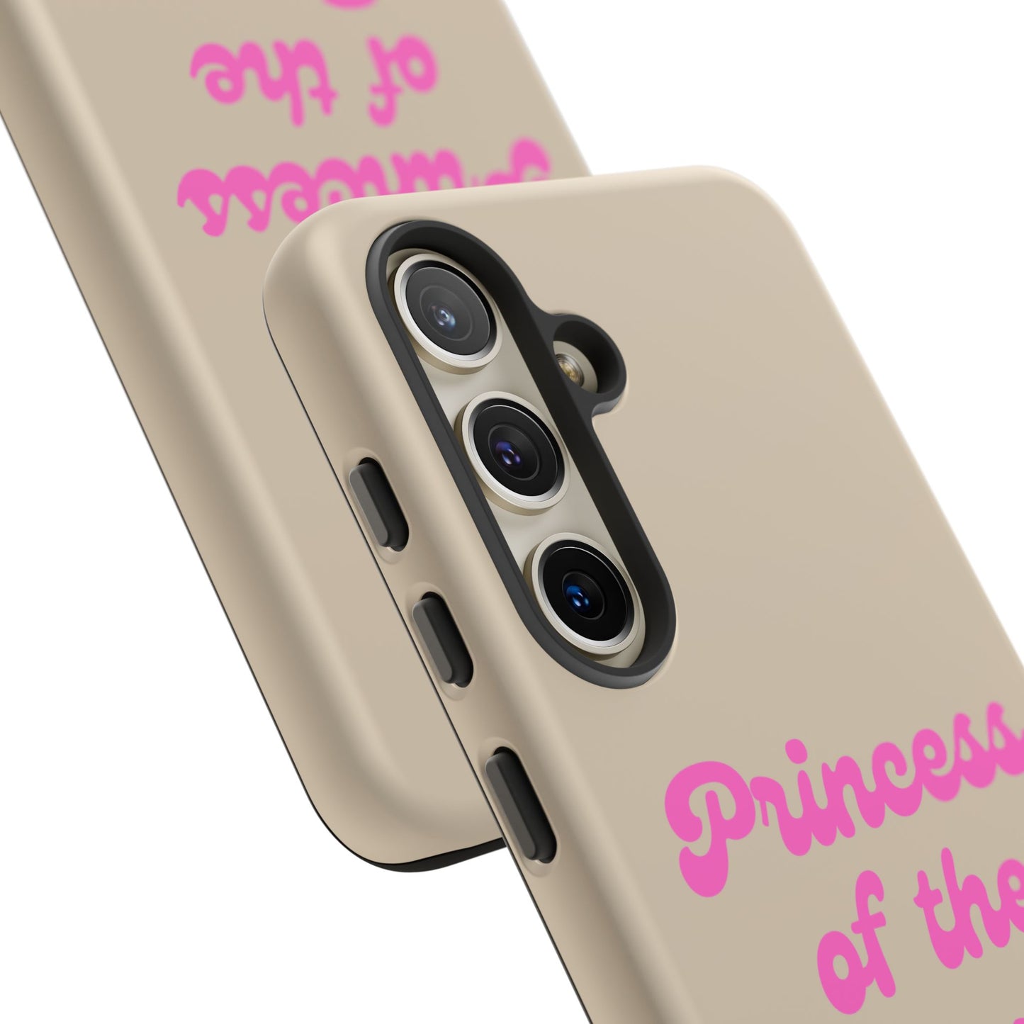 Phone Case — "Princess of the Barn" Pink Script Protective Tough Case