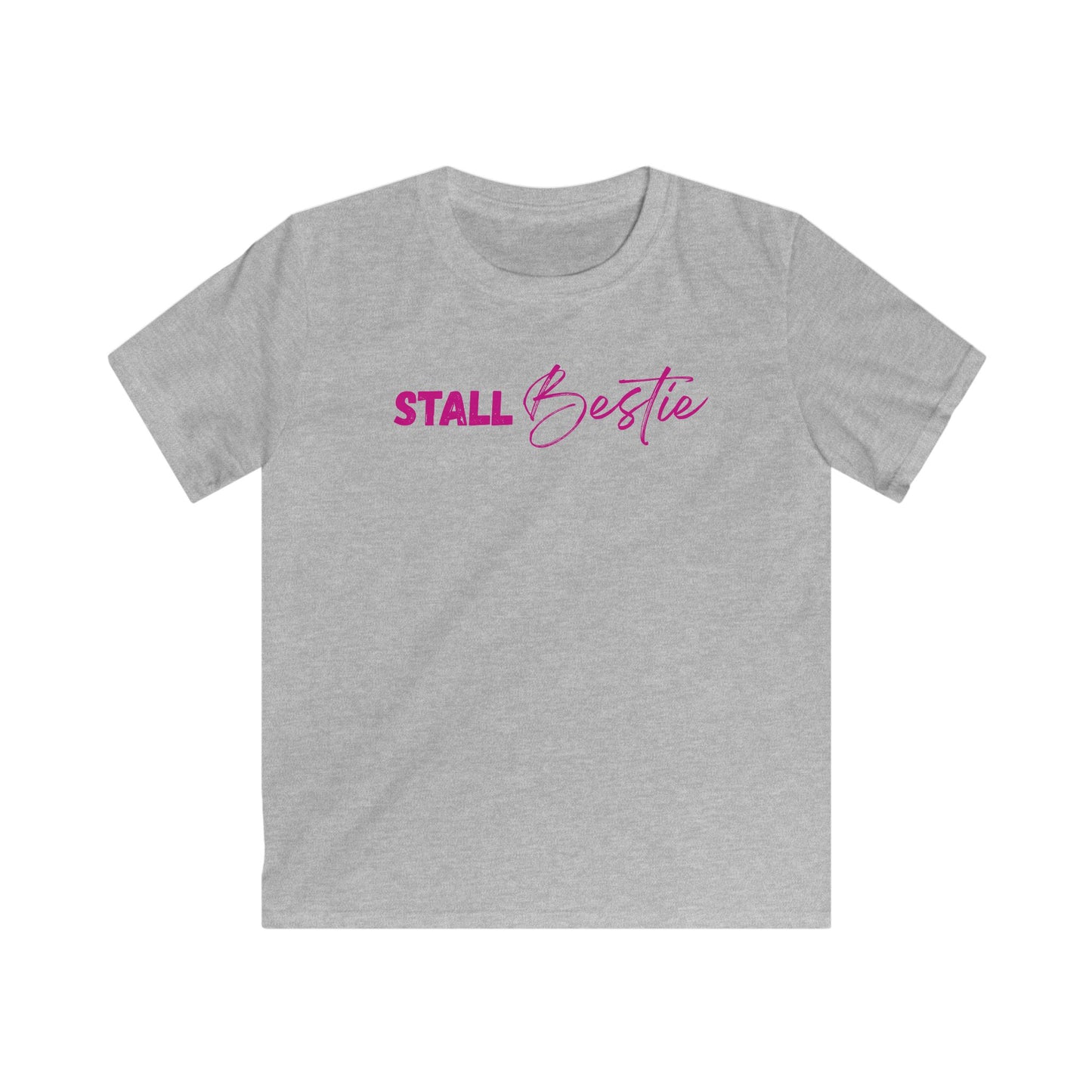 Stall Besties Shirt Kinder – Reitstall Freundschaft | Pony Mädchen T-Shirt | Pferde Liebe