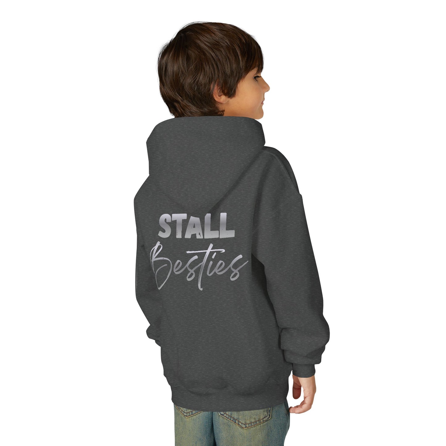 Stall Besties Kinder-Hoodie – Gemeinsam im Stall unterwegs
