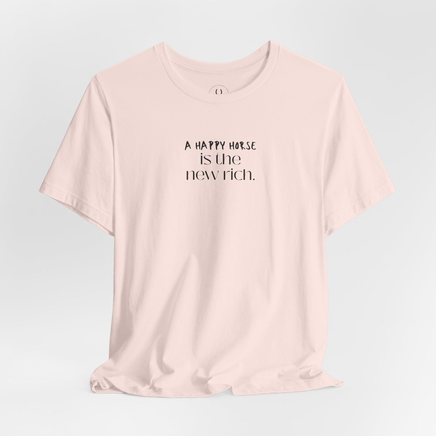 A happy horse is the new rich