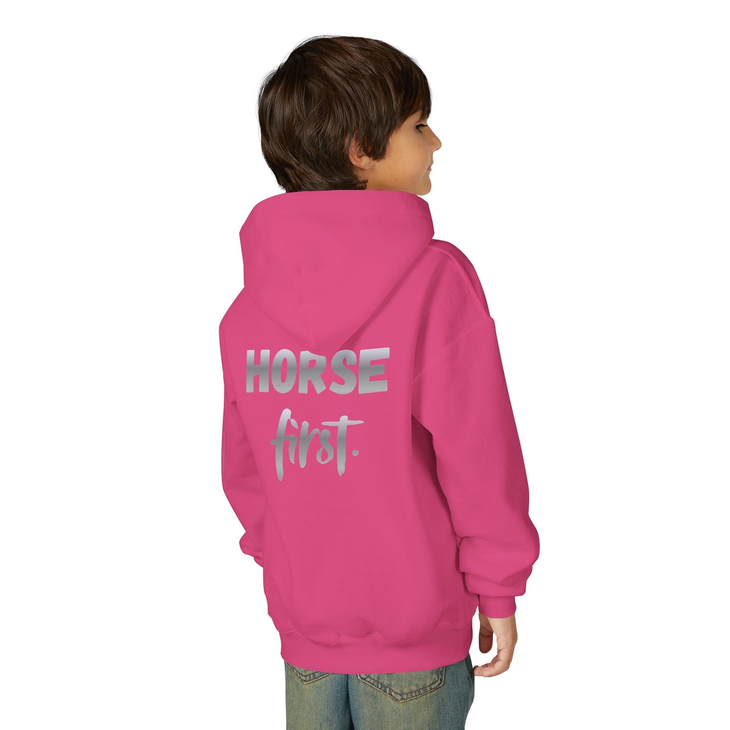 Horse First Kinder-Hoodie – Für kleine Pferdefans