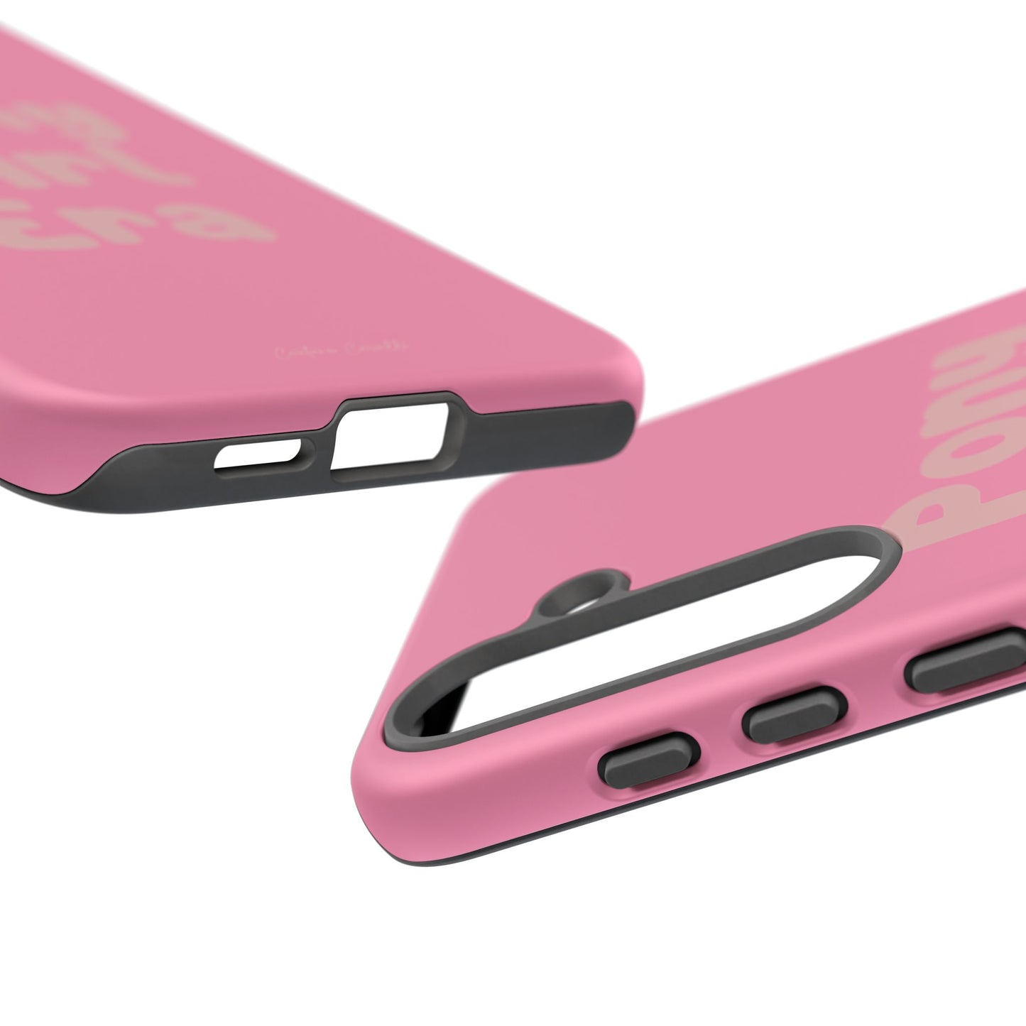 Pony Girl Era Phone Case — Pink Retro Text Protective Tough Case