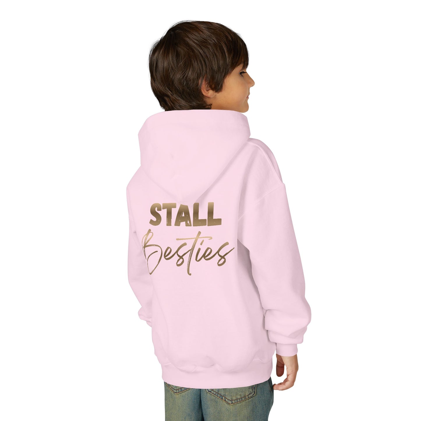 Stall Besties Hoodie für Kinder – Für beste Freundinnen im Stall