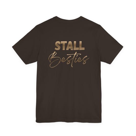 Stall Besties Shirt – Reitstall Freundschaft T-Shirt | Pony Liebe Outfit | Pferdemädchen Trend 2026
