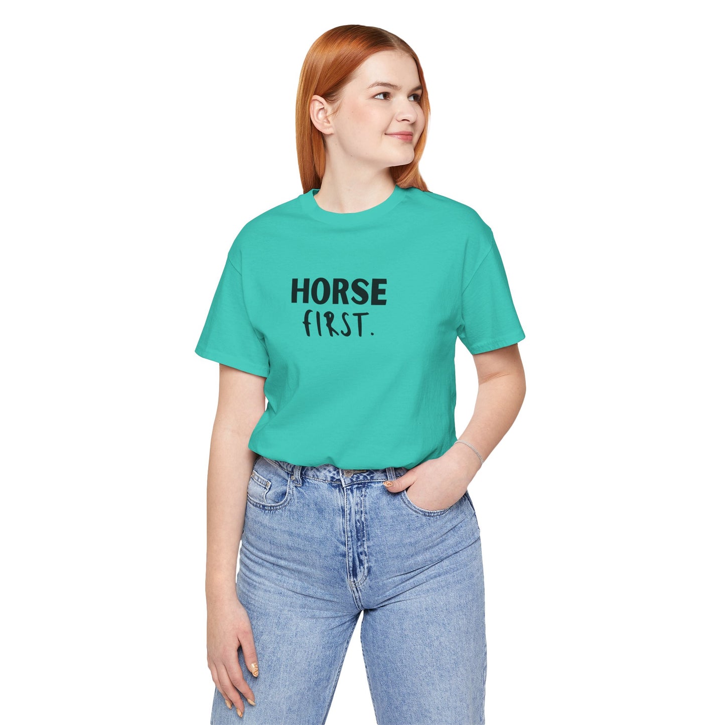Horse First T-Shirt für Damen – Dein Herz schlägt für dein Pferd