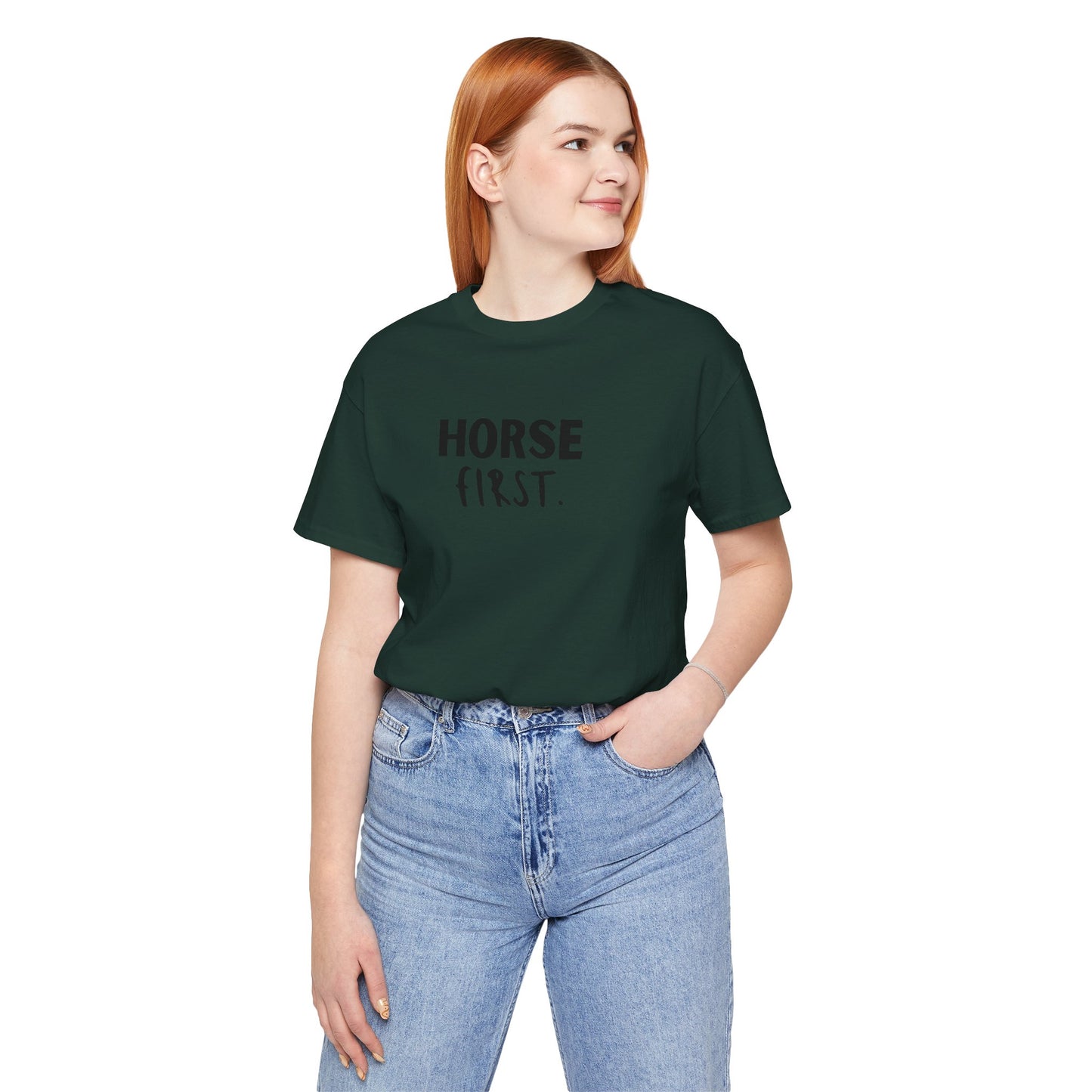 Horse First T-Shirt für Damen – Dein Herz schlägt für dein Pferd