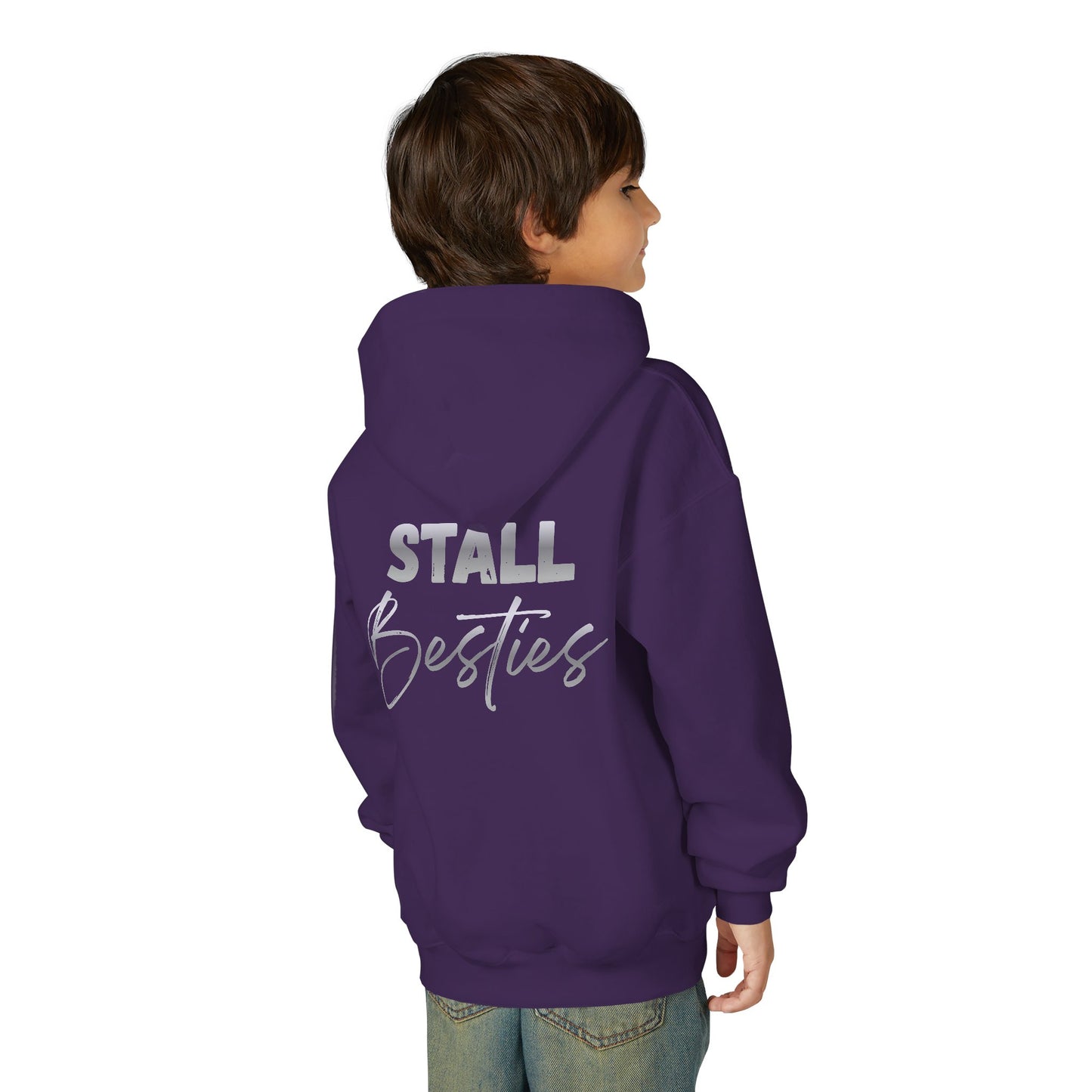 Stall Besties Kinder-Hoodie – Gemeinsam im Stall unterwegs