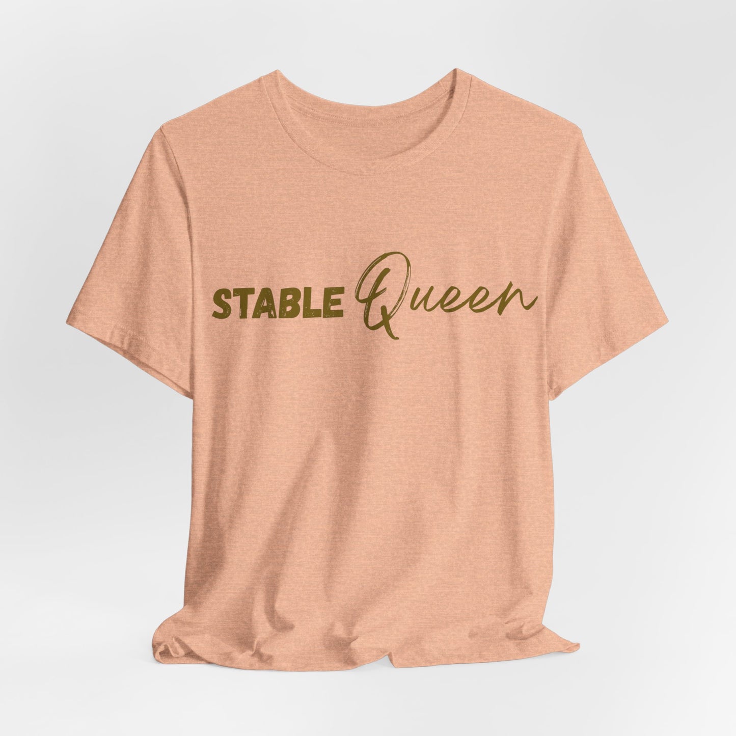 Stable Queen T-Shirt - Trend Statement Shirt für Pferdemädchen I Reitsport Lifestyle Couture Cavalli