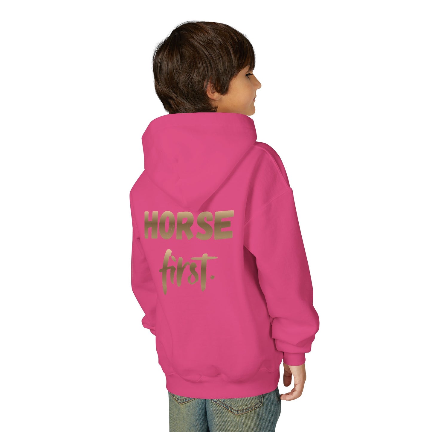 Horse First Kinder-Hoodie – Für kleine Pferdefans