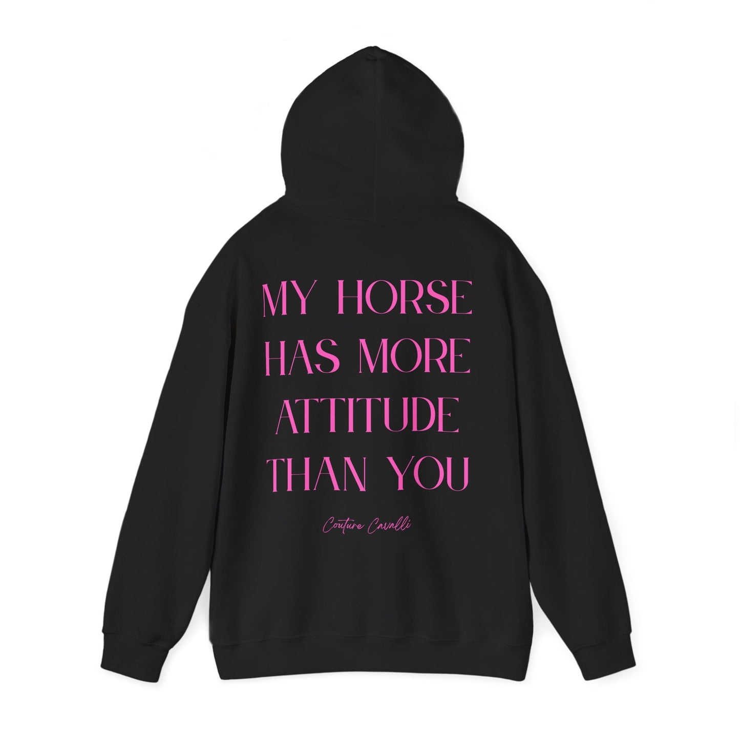 Horse Attitude Hoodie — My Horse Has More Attitude Than You