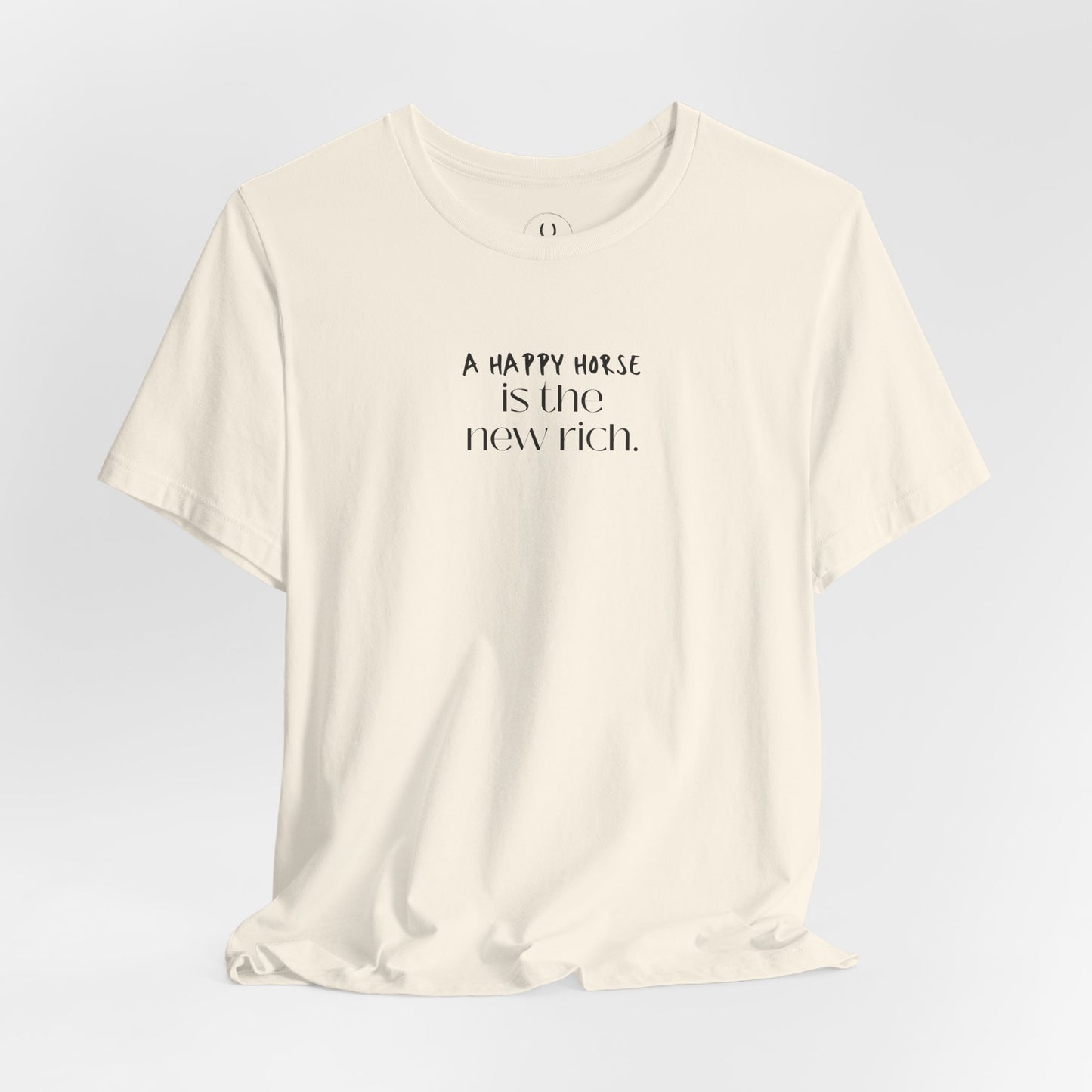 A happy horse is the new rich