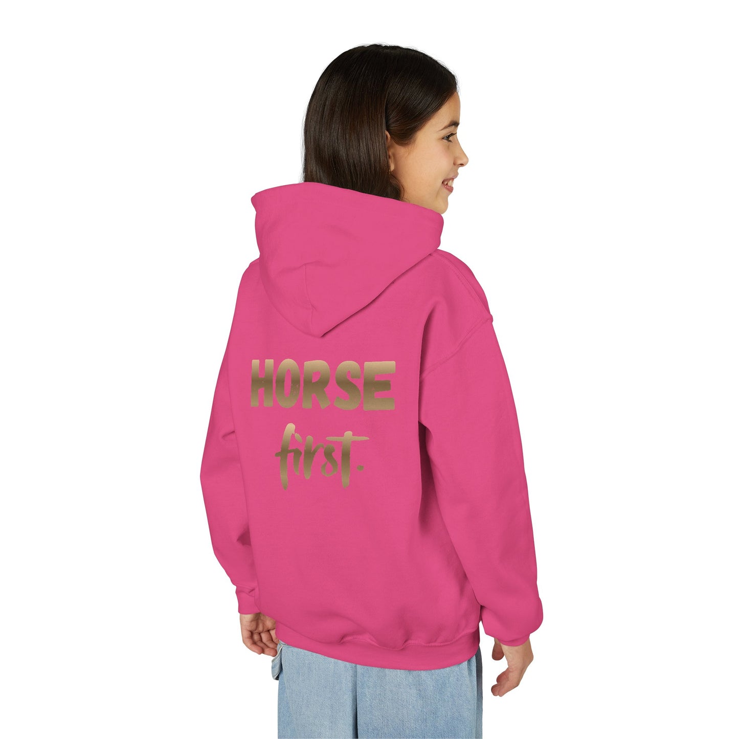Horse First Kinder-Hoodie – Für kleine Pferdefans