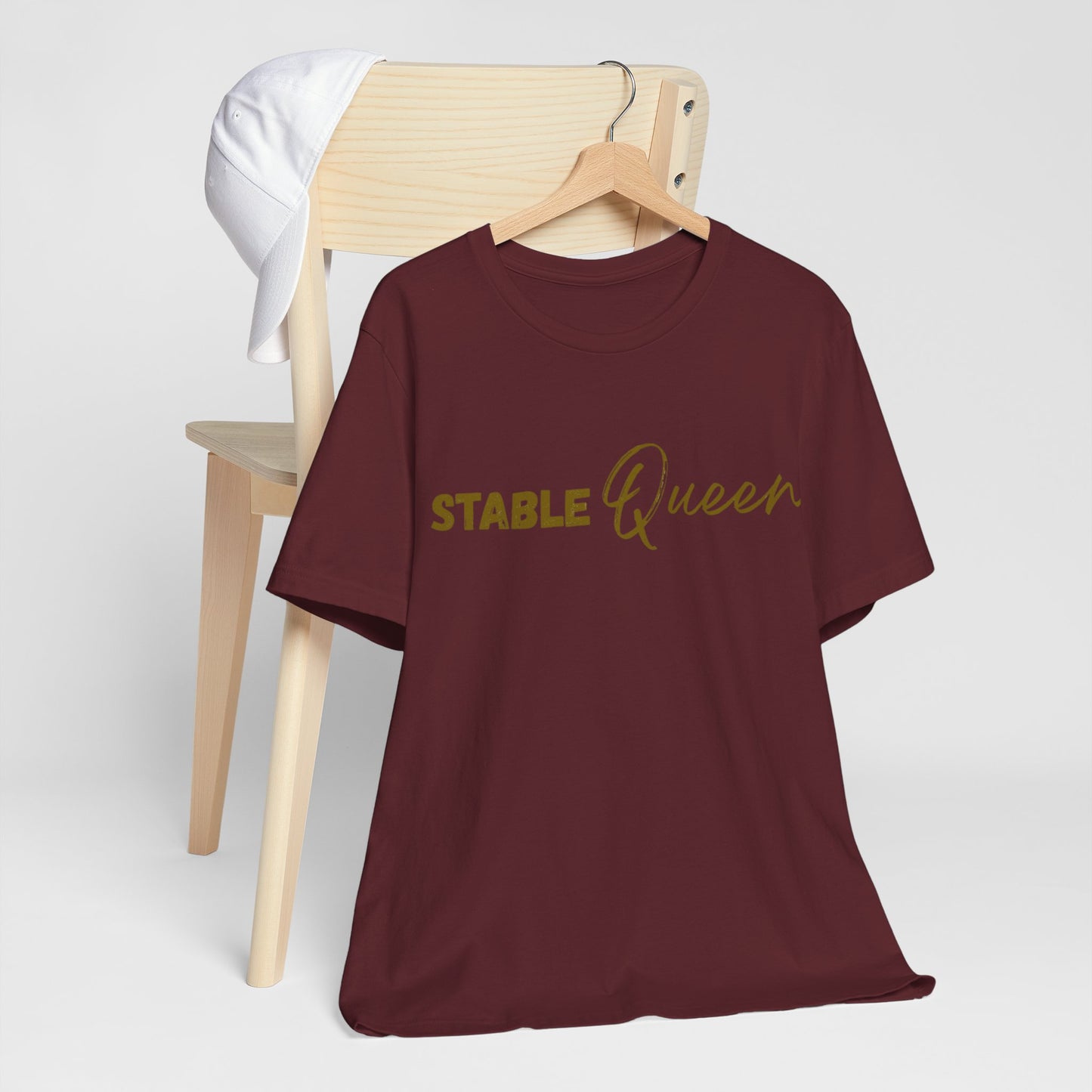 Stable Queen T-Shirt - Trend Statement Shirt für Pferdemädchen I Reitsport Lifestyle Couture Cavalli